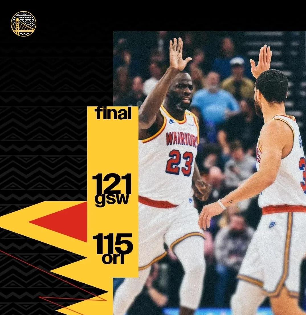 勇士击败骑士，取得两连胜