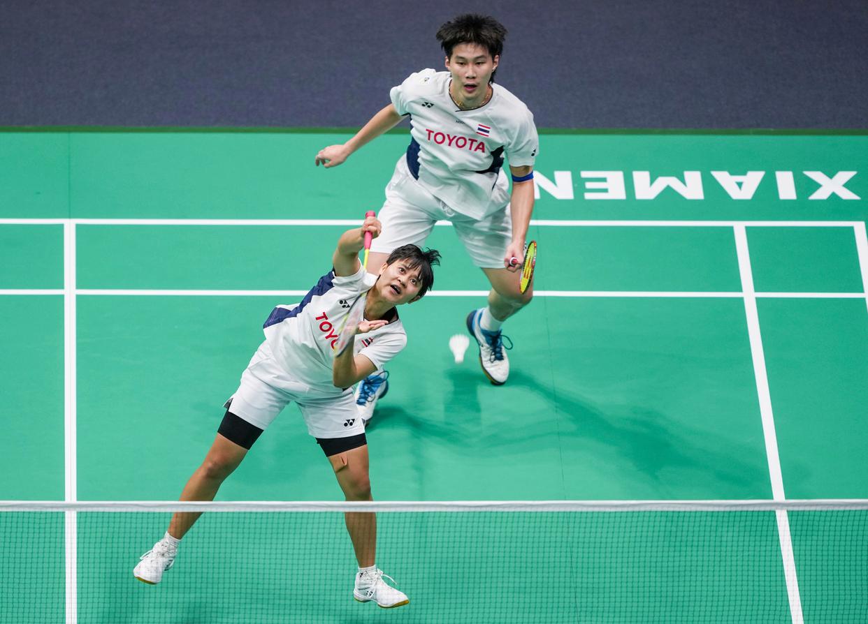 包含泰国羽毛球队鏖战日本羽毛球队，陶菲克打破历史纪录的词条