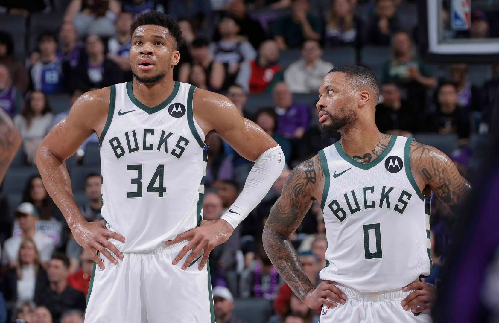 雄鹿鏖战灰熊，霍勒迪带队取胜